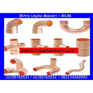Sambungan Fitting Pipa Tembaga Elbow