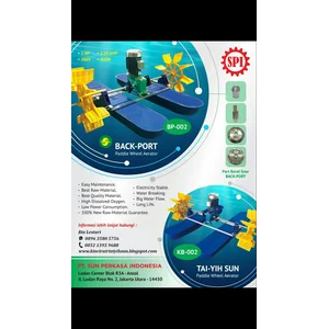 Paddle Wheel Aerator/ Kincir Air Tambak TAI YIH SUN Taiwan