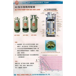 Submersible Pump Pompa Celup Tipe AC TAI YIH SUN Taiwan