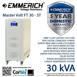 Stabilizer Listrik Emmerich Master Volt Ft 30-St 3 Phase