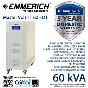 Stabilizer Listrik Emmerich Master Volt Ft 60-Dt 3 Phase