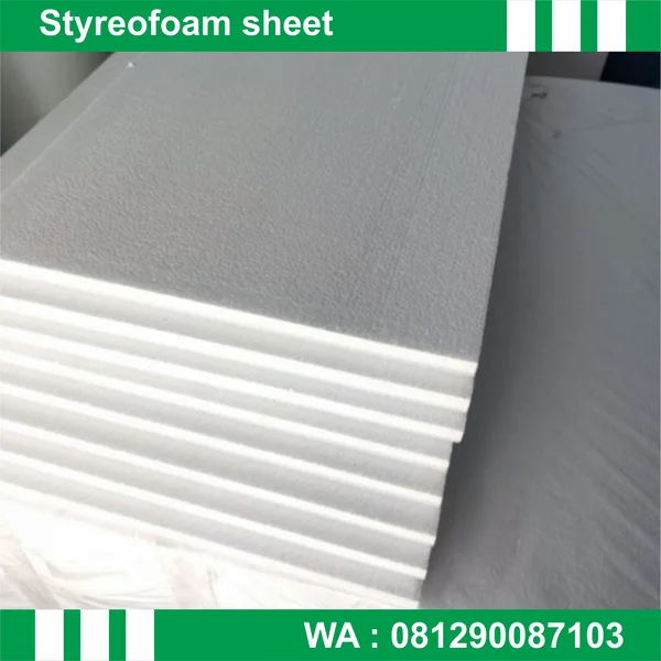 Styrofoam Lembaran Medium Ukuran 1x2m Tebal 3cm