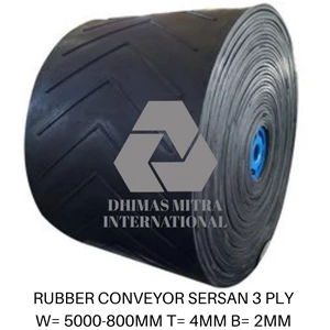 Rubber Conveyor Sersan 3 PLY