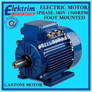 ELEKTRIM MOTOR 22KW 30HP 1500RPM 4P 3PHASE B3 FRAME 180L-4