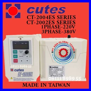 INVERTER CUTES CT-2004ES-2A2 2.2KW/3HP/3PHASE MADE IN TAIWAN