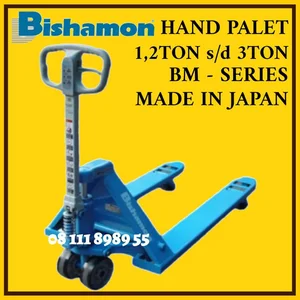  BISHAMON BMP20-60M 2ton HAND PALLET BM SERIES MADE IN JAPAN