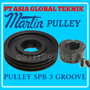MARTIN PULLEY SPB 125 3 GROOVE WITH BUSHING 2012 CAST IRON