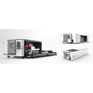 Mesin Pemotong Laser Serat Gabungan Lembaran/Tabung Tertutup Sepenuhnya GLORY Star Tipe Seri GS-CEG