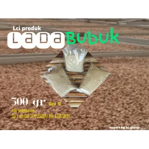 Lada bubuk kemasan pack 500gr