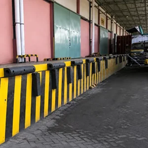 Rubber Loading Dock / Karet Bumper Type D - Pelindung Benturan Truk (7 x 7 x 100cm)