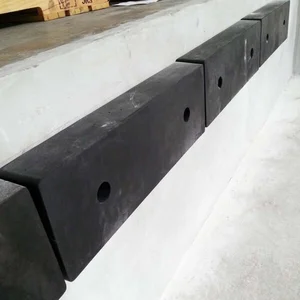 Rubber Loading Dock / Karet Bumper Type Kotak - Pelindung Benturan Truk (5 x 15 x 100cm)