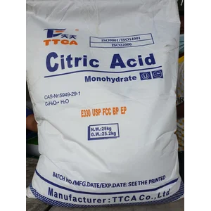 Asam Sitrat Citric Acid Merk TTCA- RZBC - Weifang Ex Rrt