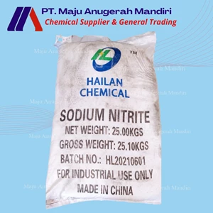 Sodium Nitrite Hailan / Natrium Nitrit Packaging 25Kg