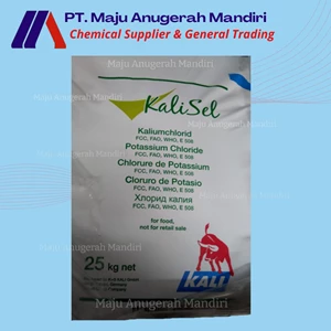 Potassium Chloride Kalisel Kemasan 25 Kg / KCl Food Grade 