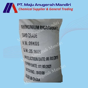 Ammonium Bicarbonate Food grade / Made in China Kemasan 25 Kg