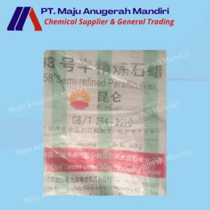 Semi Refined Paraffin Wax Made in China Kemasan 50 Kg