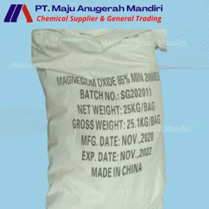 Magnesium Oxide 85% Ex China Kemasan 25 Kg