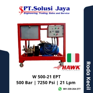 W500-21EPT Hydrosandblasting Machine Hawk 500 Bar-21 Lpm 