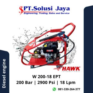 Hawk 200 Bar W200-18DPT (Hydrotest Pump)