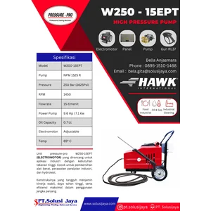 Water Jet clearner Pump 250 Bar - Hawk Pump Plunger Piston 