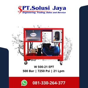 Unit Pompa High Pressure 500 Bar Hydroblasting - Ready Stock 
