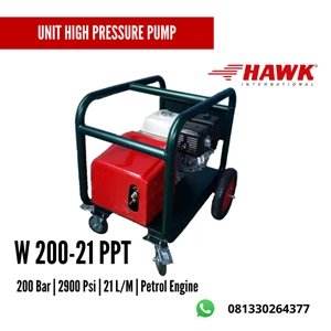 High Pressure Pump Salt Water Friendly  200 Bar-21Lpm (Petrol Engine)