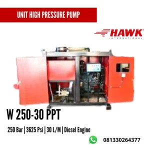 Pompa High Pressure 250 Bar-30 Lpm (Diesel Engine)