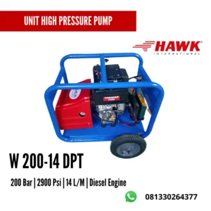 Pompa High Pressure Gear Box  200 Bar-14 Lpm (Diesel Engine)