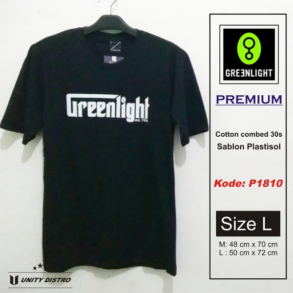 Grosir Kaos Distro Premium Greenlight
