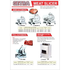 Meat Slicer ( Mesin Pengolah Daging & Unggas)