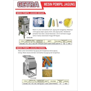 Mesin Pemipil Jagung ( Mesin Pengolah Buah & Sayur)