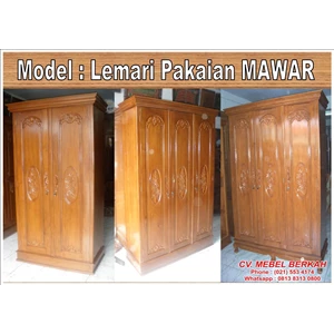 Lemari Pakaian Model MAWAR