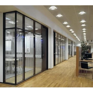Office Partitions Aluminum Glass