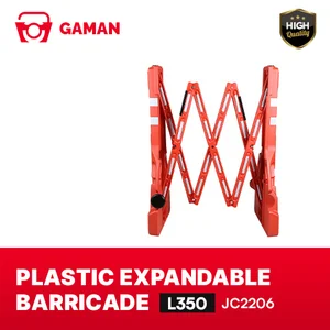 PAGAR PEMBATAS JALAN YANG BISA DI TARIK (TRAFFIC EXPANDABLE PLASTIK – JC2206)