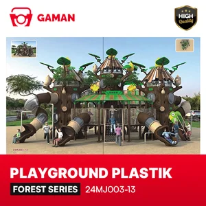 OUTDOOR PLASTIC PLAYGROUND - FOREST SERIES - 24MJ003-13