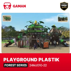 OUTDOOR PLASTIC PLAYGROUND - FOREST SERIES - 24MJ010-22