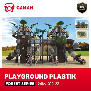 OUTDOOR PLASTIC PLAYGROUND - FOREST SERIES - 24MJ012-23