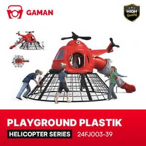 OUTDOOR PLASTIC PLAYGROUND - HELICOPTER SERIES - 24FJ003-39