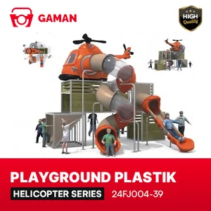 OUTDOOR PLASTIC PLAYGROUND - HELICOPTER SERIES - 24FJ004-39
