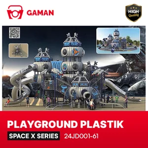 PLAYGROUND PLASTIK OUTDOOR - SPACE X SERIES - 24JD001-61