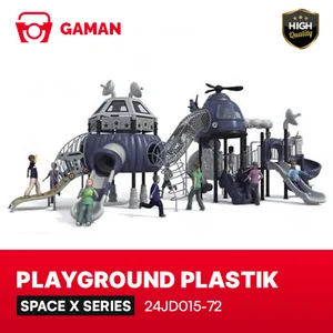 PLAYGROUND PLASTIK OUTDOOR - SPACE X SERIES - 24JD015-72
