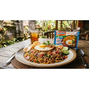Mie Instan Goreng Rasa Sambal Matah Bali