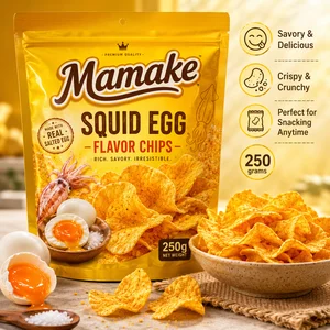 chips Snack mamake telor cumi 250 gram