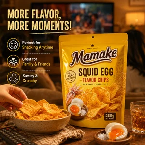 chips mamake snack Galic Butter 250 gr