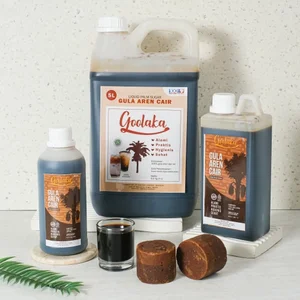 Original Liquid Palm Sugar 8 Lt Bandung / Goolaka / Superior Brown Sugar Aren mesin pengolahan gula aren / gula semut
