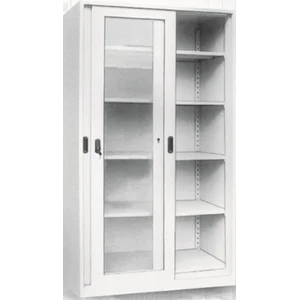 Lemari Arsip Pintu Kaca Geser