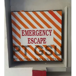 Escape Chute Emergency Escape Global Evac Selubung Seluncur Safety