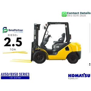 Forklift Komatsu Diesel 2.5 Ton
