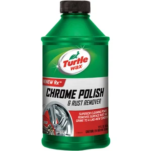 Pembersih Mobil Turtle Wax Renew Rx Chrome Polish & Rush Remover