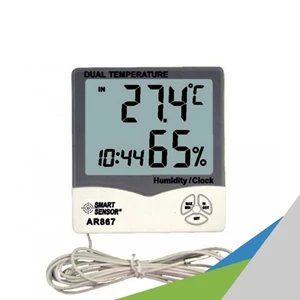 Termometer Ruangan Thermohygrometer Digital Smart Sensor AR867